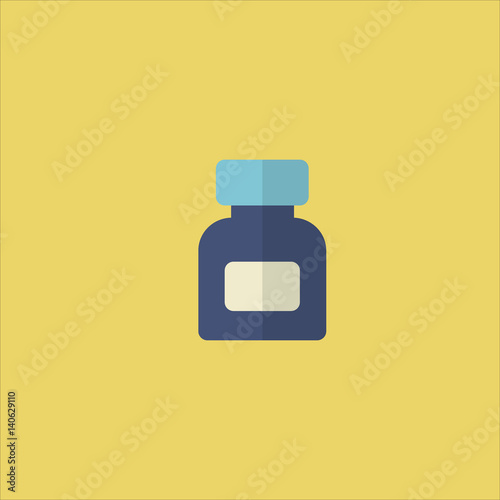 ink icon flat design