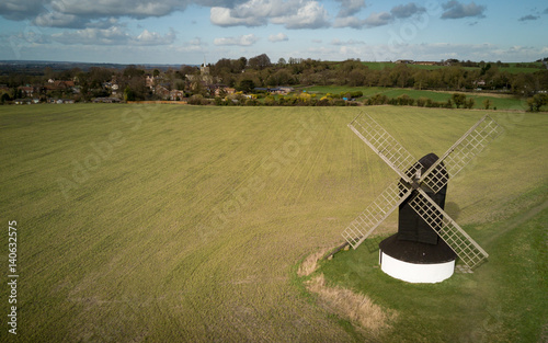 Pitstone Windmill, Ivinghoe, Buckinghamshire, England photo