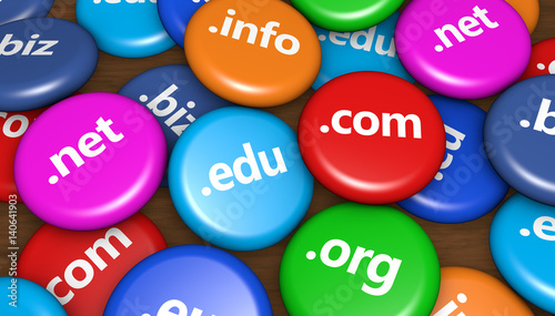 Domain Name Internet Website Concept
