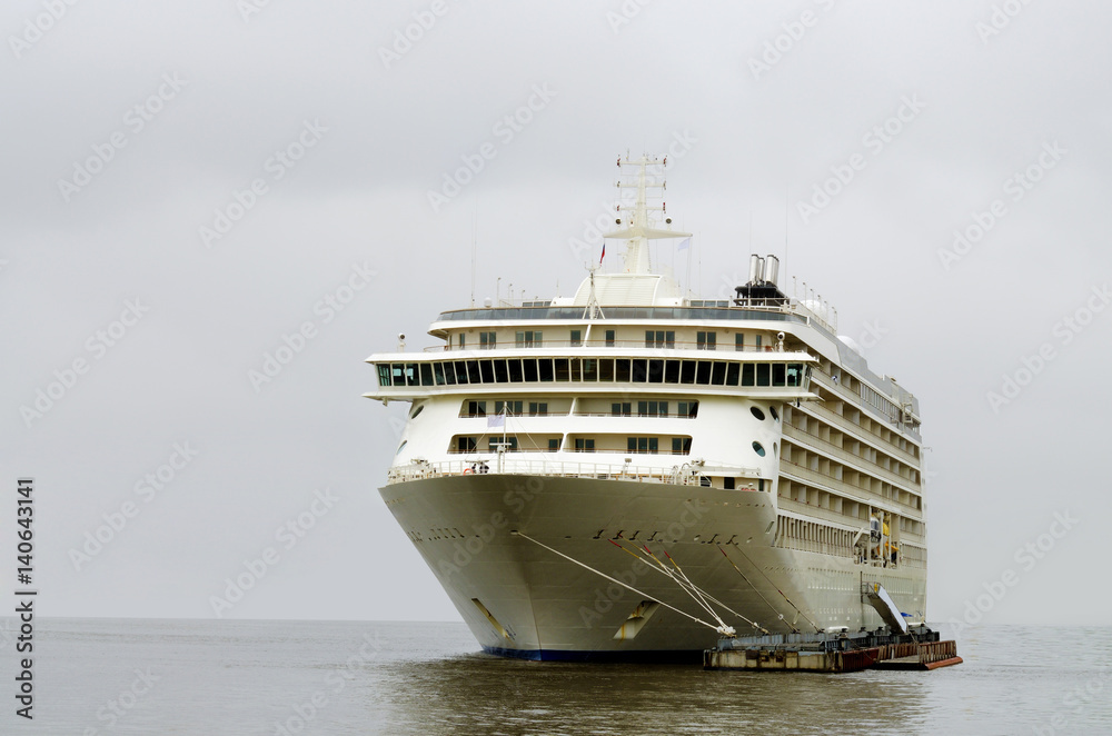 Tourist ship at the pier.