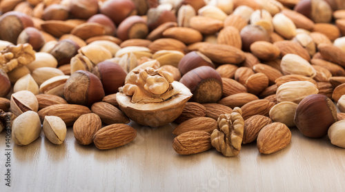 Various nuts closeup © asb63