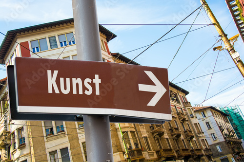 Schild 223 - Kunst