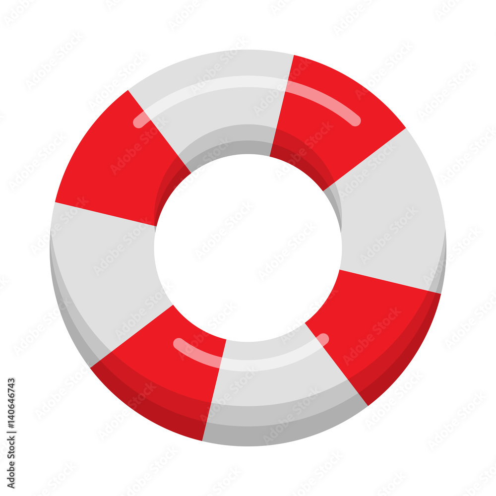 Lifebuoy Isolated on White Background Lifebuoy Isolated on White Background