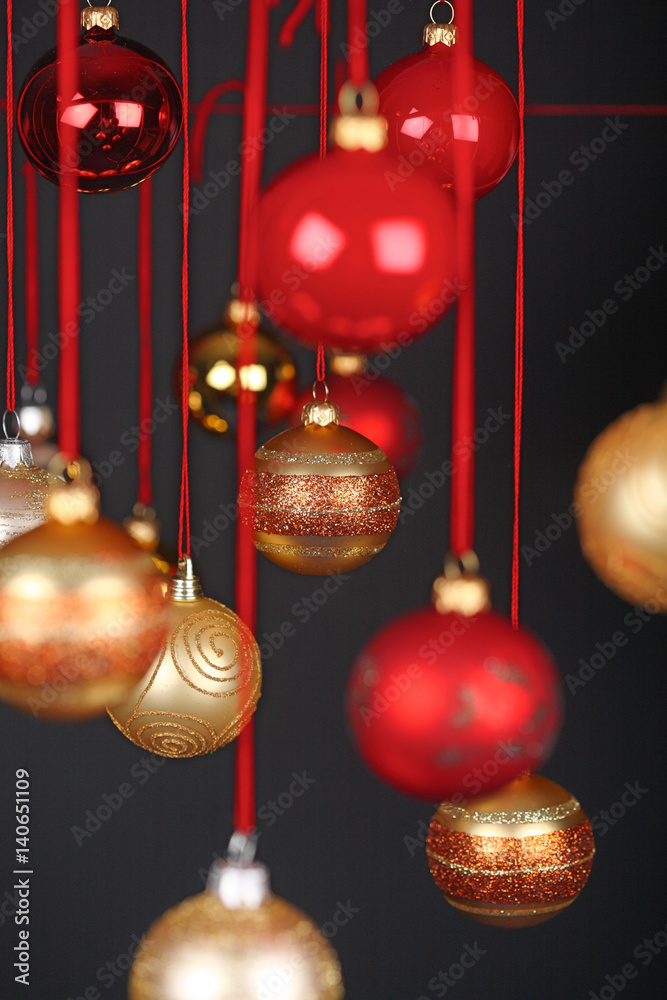 Christmass bauble - studio shot Christmass bauble - studio shot