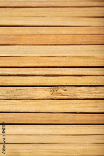 Wooden mat close-up - texture