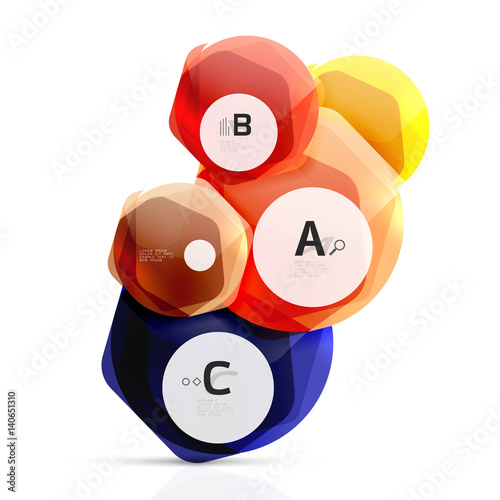 Glass glossy shiny hexagon web elements Free Download Glass glossy shiny hexagon web elements - GFXLoad