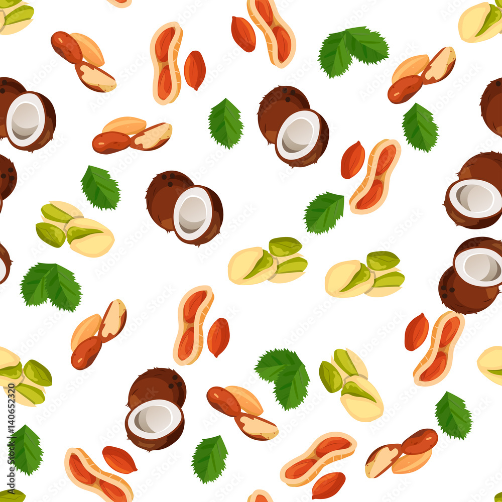 illustration of nuts illustration of nuts