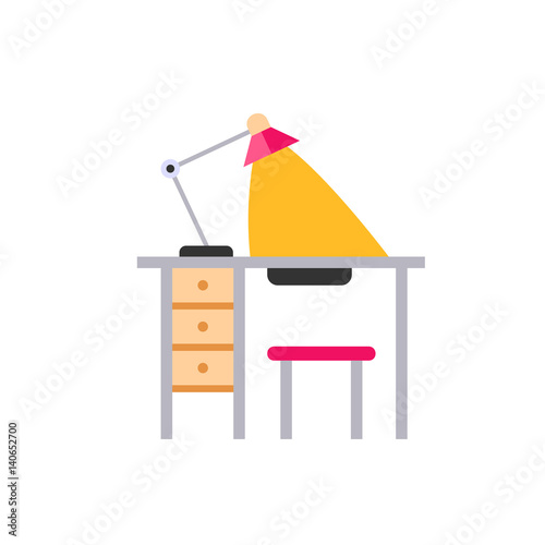 Manicure table icon