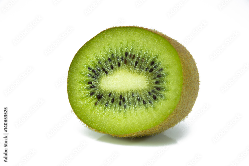 Juicy kiwi fruit isolated on white background Juicy kiwi fruit isolated on white background