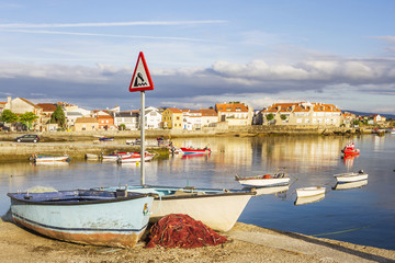 Acrylglasbilder Stadt am Wasser Fischerhafen von Campo in Italien  © Arousa