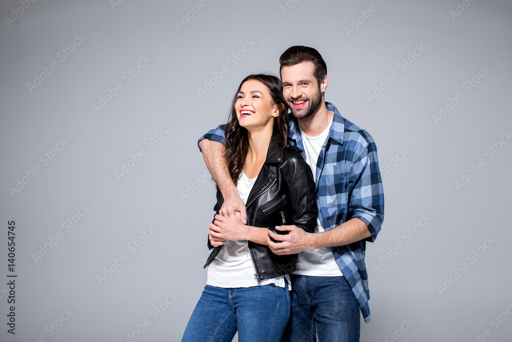 Beautiful young couple Beautiful young couple