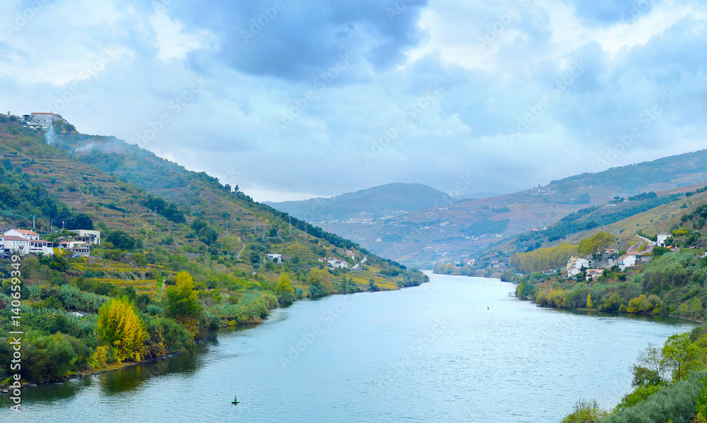 Douro river landscape,  Portugal