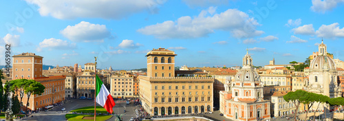 Roma panoramic view, Italy