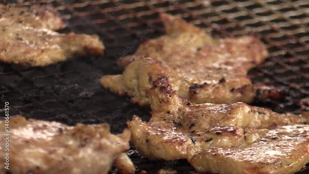 barbecued barbecued