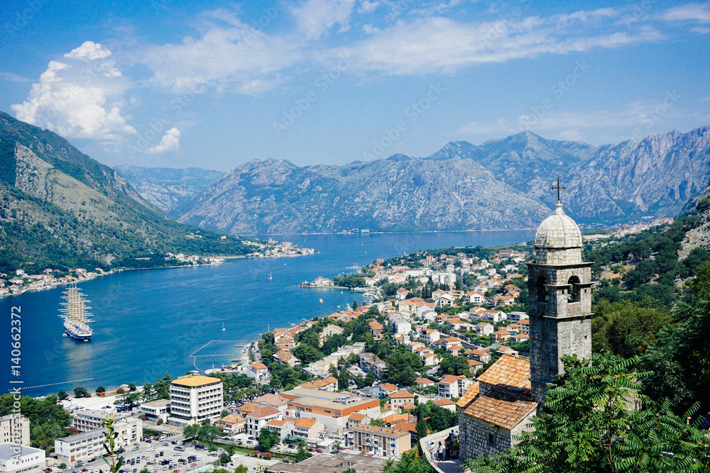 The view from Montenegro
