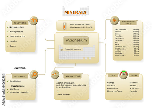 most important data and info about magnesium