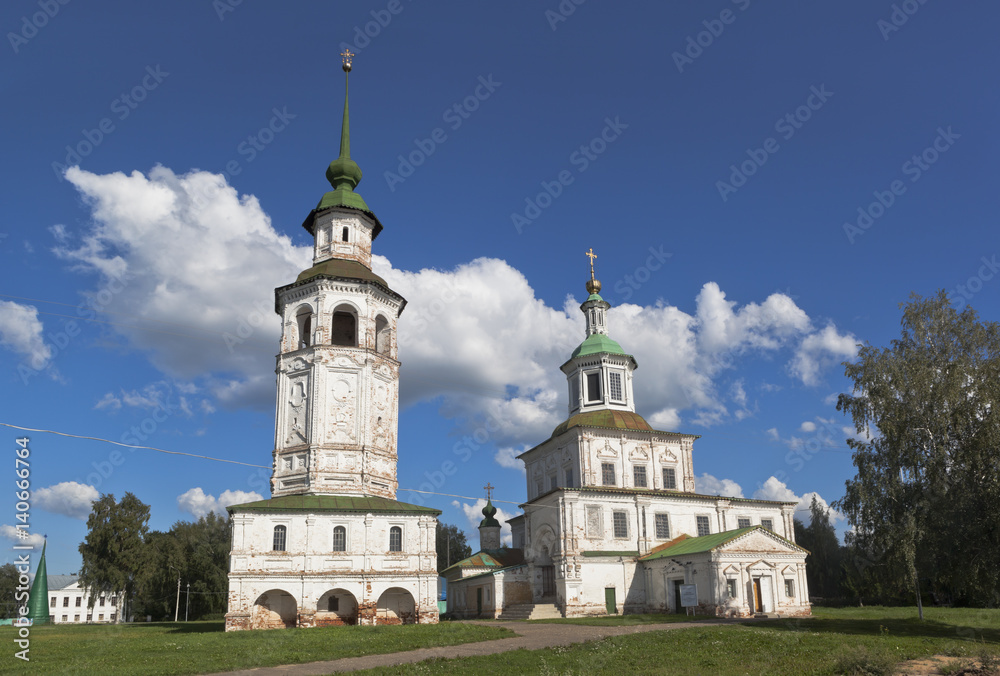Church of St. Nicholas in the city of Veliky Ustyug in Vologda region, Russia