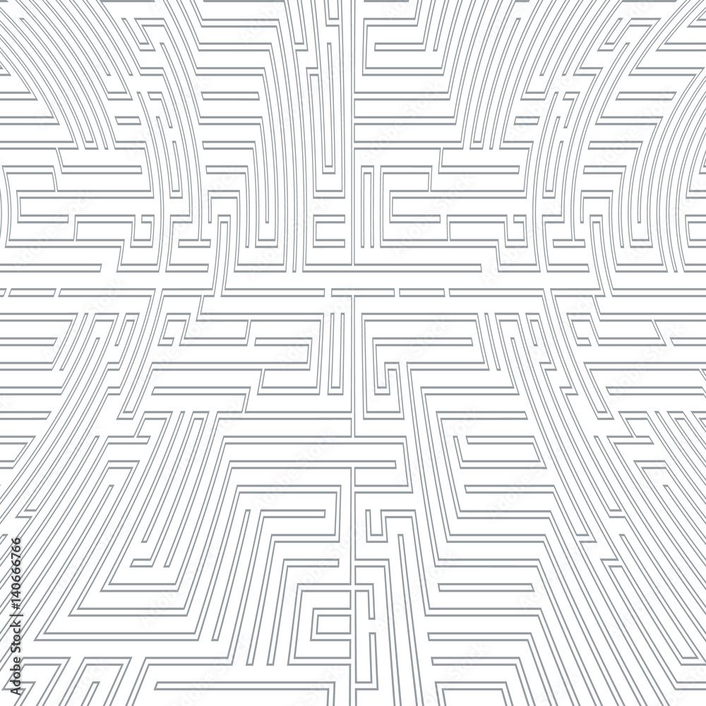 Intricacy labyrinth maze seamless pattern background design template vector illustration Intricacy labyrinth maze seamless pattern background design template vector illustration