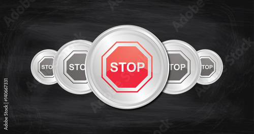 Stop - Hervorgehoben