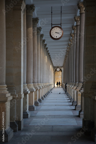 Fotografering colonnade Karlovy vary