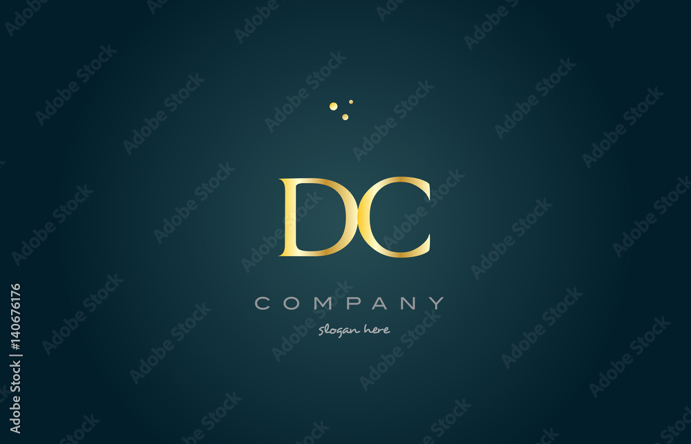 dc d c gold golden luxury alphabet letter logo icon template dc d c gold golden luxury alphabet letter logo icon template