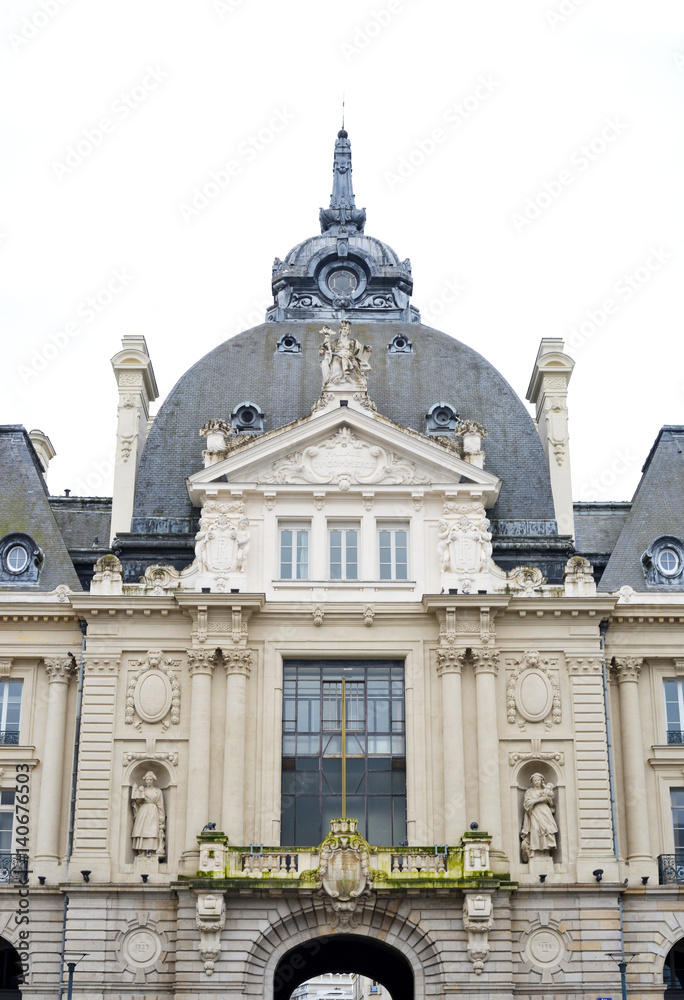 Palais du commerce a Rennes Bretagne