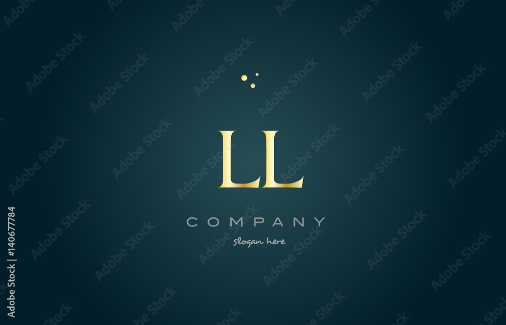 ll l gold golden luxury alphabet letter logo icon template ll l gold golden luxury alphabet letter logo icon template