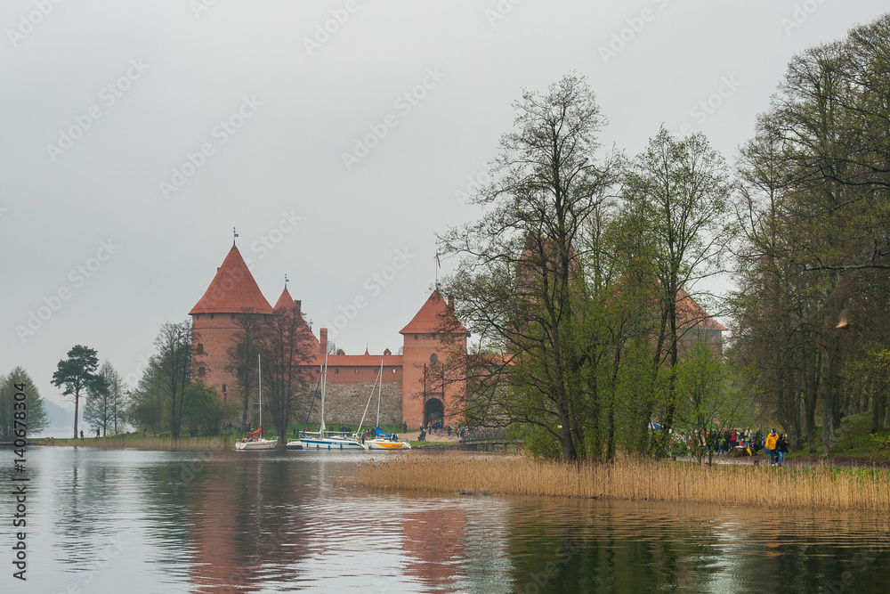 Obraz premium Trakai island castle, Lithuania.