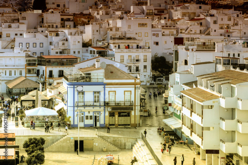 View of the town of Albufeira, Portugal