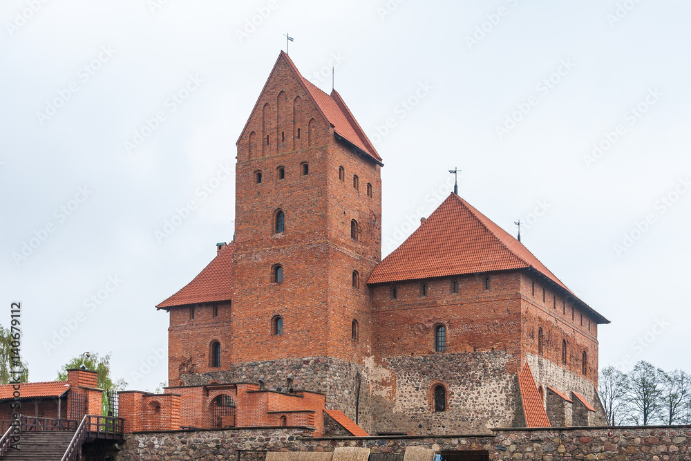 Inner yard of Castle in Trakai. Lithuania
Inner yard of Castle in Trakai. Lithuania
