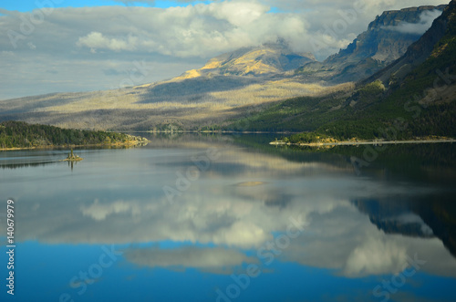St. Marys Lake in Glacier National Park, Montana, USA