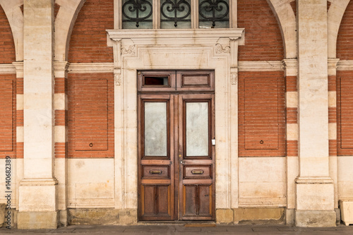 Buildings on an old southern france city street
