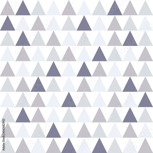Randomly colored triangles, seamless vector pattern