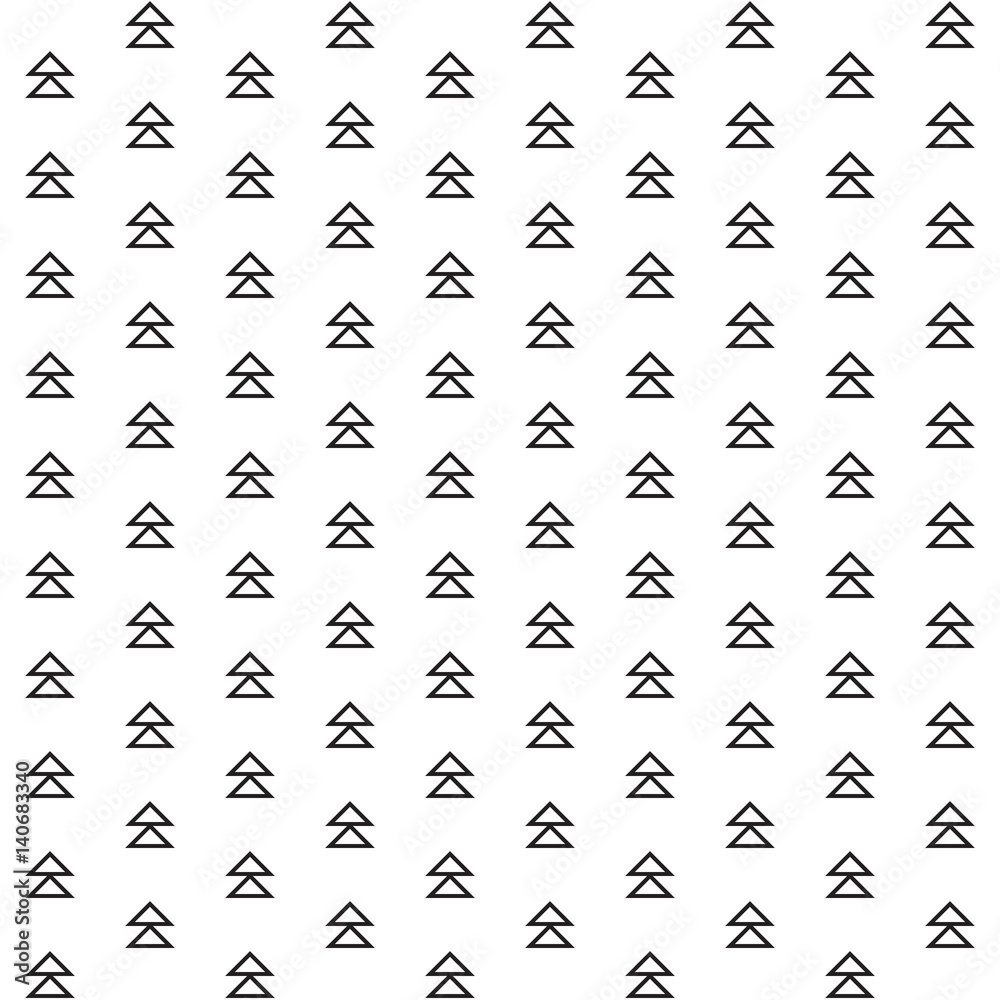 Minimalistic geometric seamless vector pattern with triangles Minimalistic geometric seamless vector pattern with triangles