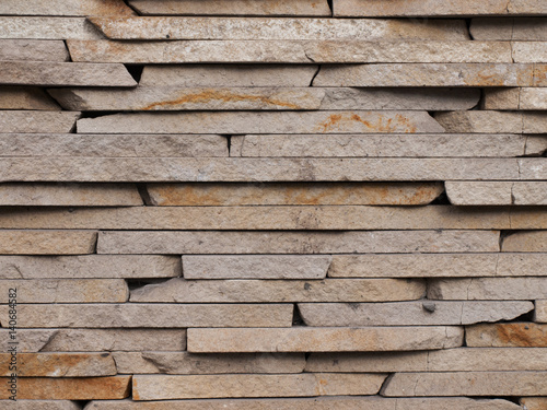 Sandstone bricks wall textured background