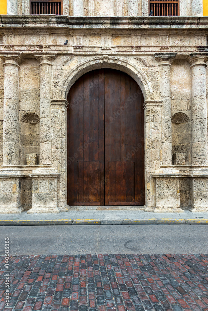 Santo Domingo Church Door