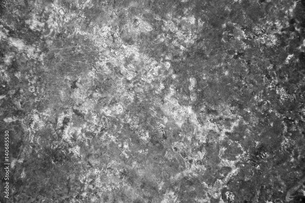 Old metal background or vintage abstract texture. Black and white.