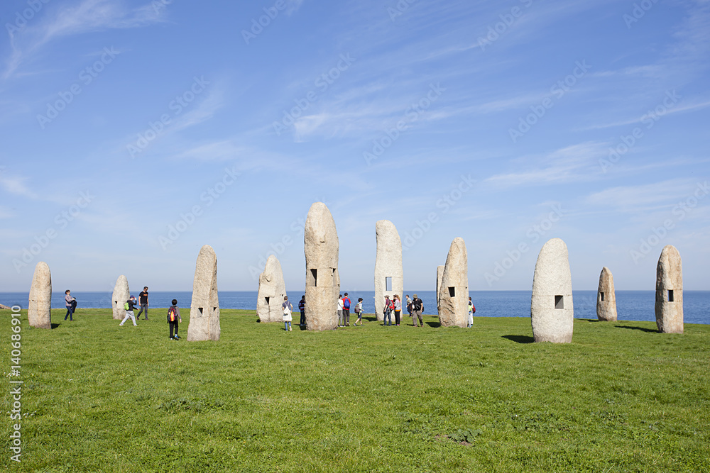 The menhirs