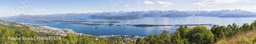 Fjord near Molde in Norway