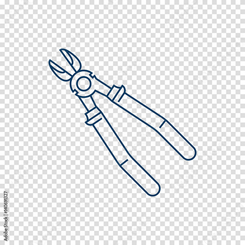 nippers vector icon