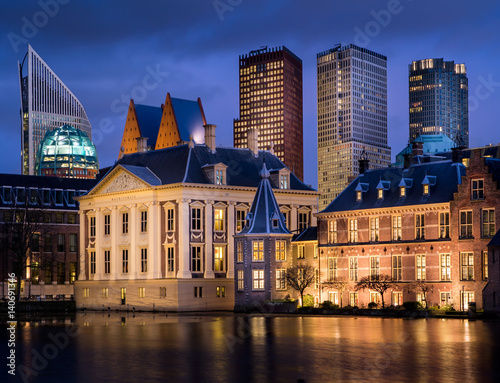 Dutch Parlement and the museum 'Mauritshuis'. photo