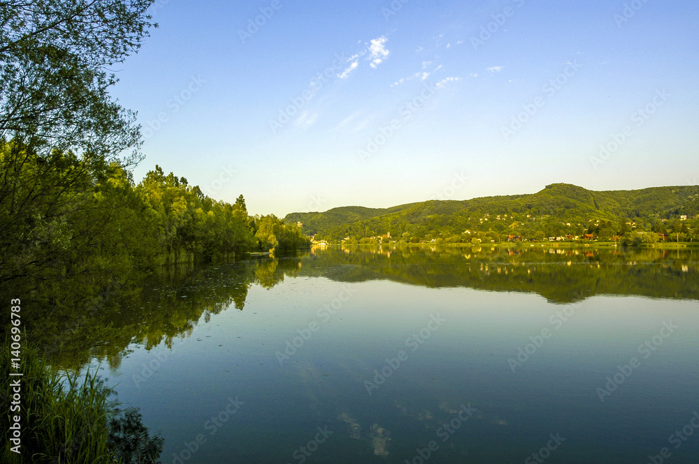 Donaualtarm bei Greifenstein, Österreich, Niederösterreich, Do