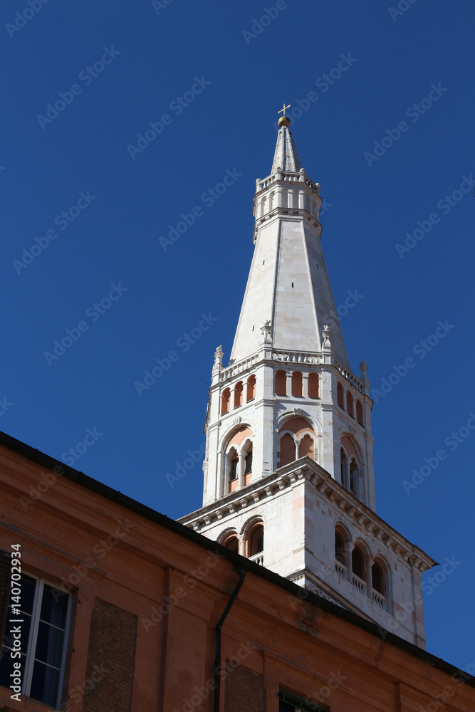 Ghirlandina tower, Modena, Italy