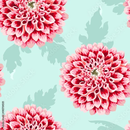 Tapety Wysoka szczegółowość dalii bez szwu