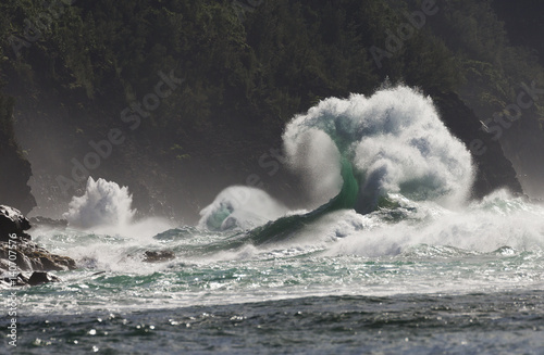 Ke'e Beach, Super Wave, Kauai, Hawaii