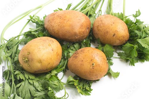 Raw Organic Potatoes