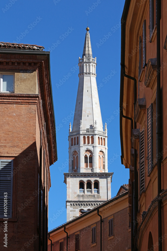Ghirlandina tower, Modena, Emilia Romagna, Italy