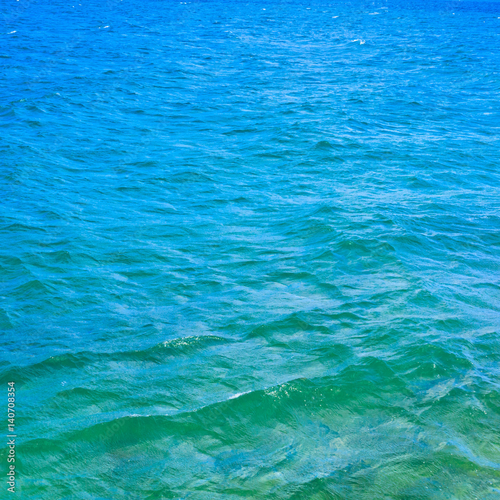 ocean blue water texture, location - New Zealand