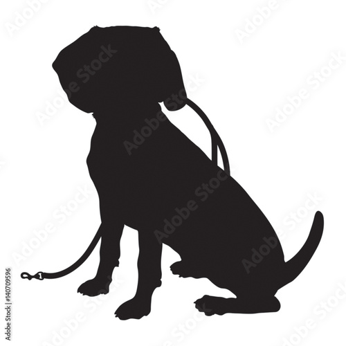 Beagle Silhouette Leash