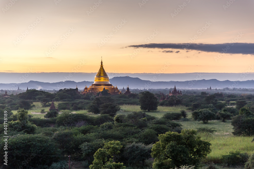 Myanmar Bagan Sonnenuntergang 2